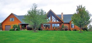 fairview log home_office