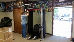 premier fitness_Setting up Equipment