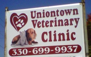Uniontown Veterinary Clinic_Sign